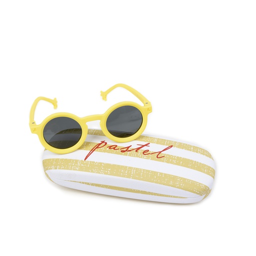 [S24-WAG301-YL-O/S] SUNGLASSES WITH CASE