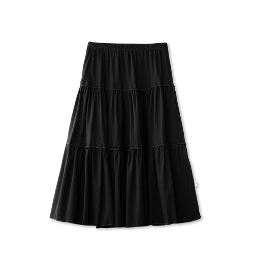 [BS-WSPT54] Tiered Jersey Knit Skirt