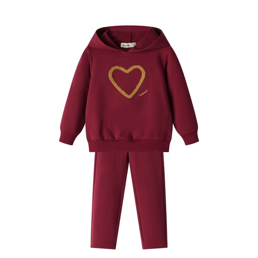 [F25-WBG401-BG] HEART ICON TRACKSUIT