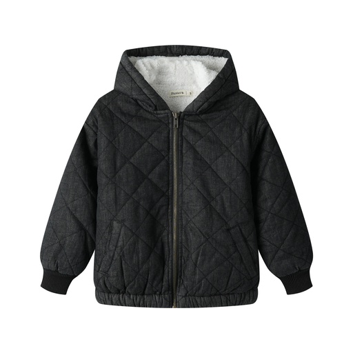 [F25-WOU402-BD] HOODED QUILTED JACKET