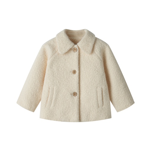 [F25-MOU401-CR] SHERPA COLLARED JACKET