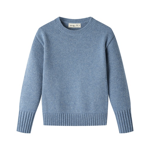 [F25-MSW404-BL] CLASSIC KNIT SWEATER