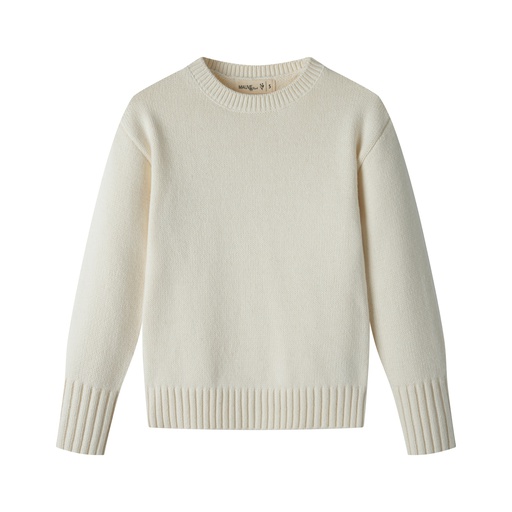 [F25-MSW404-IV] CLASSIC KNIT SWEATER