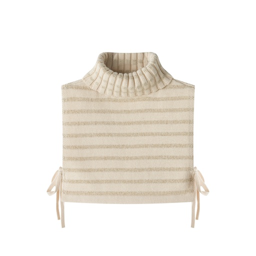 [F25-TD402-MS] STRIPED TURTLENECK COLLAR