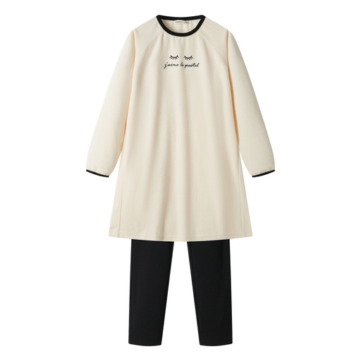 JAIME LE PASTEL VELOUR NIGHTSHIRT