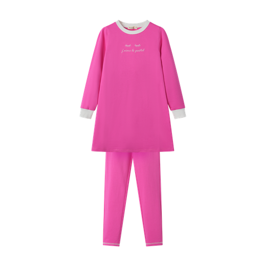 [S25-NS503-FC] TUNIC SET WITH EMBROIDERY