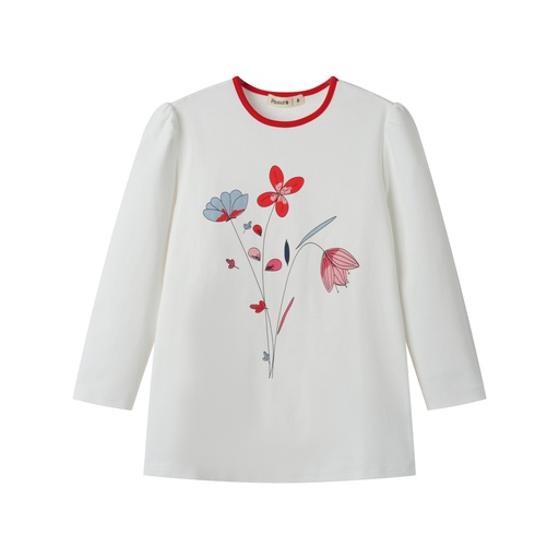 [S25-WGT502-WH] GARDEN PRINT LONG SLEEVE T-SHIRT