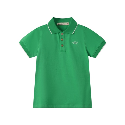 [S25-WBT511-GR] TIP END SHORT SLEEVE POLO