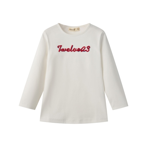 [S25-WGT514-WH] GIRLS 1223 T-SHIRT