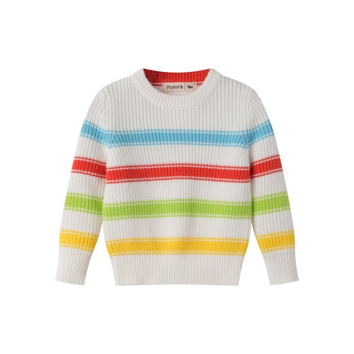 [S25-WSW502-MS] COLORFUL STRIPED SWEATER