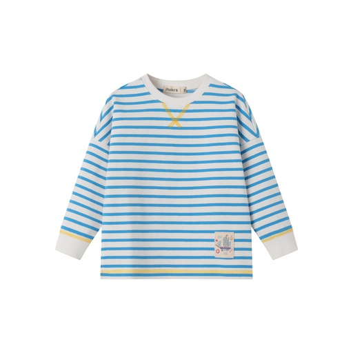 [S25-WUT503-BS] STRIPED SWEATSHIRT