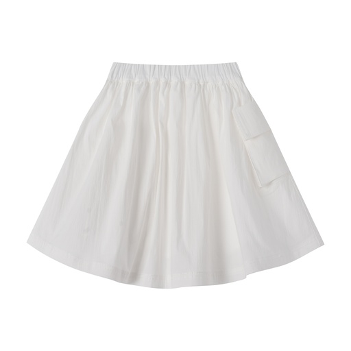 [S25-WS511-WH] UTILITY POCKET SKIRT