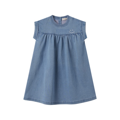 [S25-WD509-CH] HIGH YOKE SWEAT DRESS