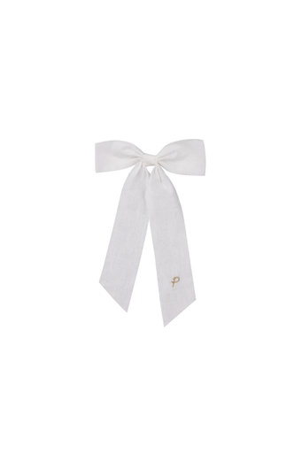 [S25-WAH58-WH-O/S] LARGE HAIRBOW