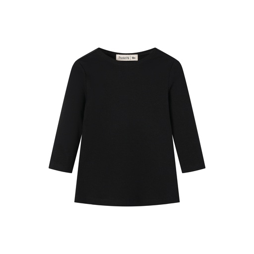 RIBBED 3/4 SLEEVE T-SHIRT