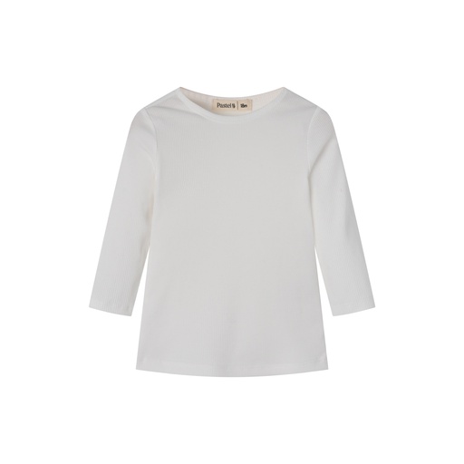 [BS-TS16-CR] RIBBED 3/4 SLEEVE T-SHIRT