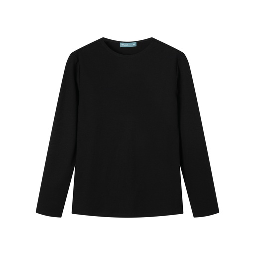 TEEN RIBBED LONG SLEEVE T-SHIRT