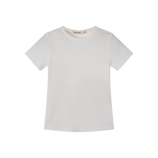 RIBBED SHORT SLEEVE TEE