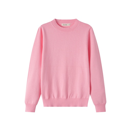 [BS-WNTU62-PK] CLASSIC CREW NECK SWEATER