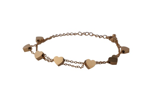 [BS-AJ34-GD-O/S] HEART BRACELET