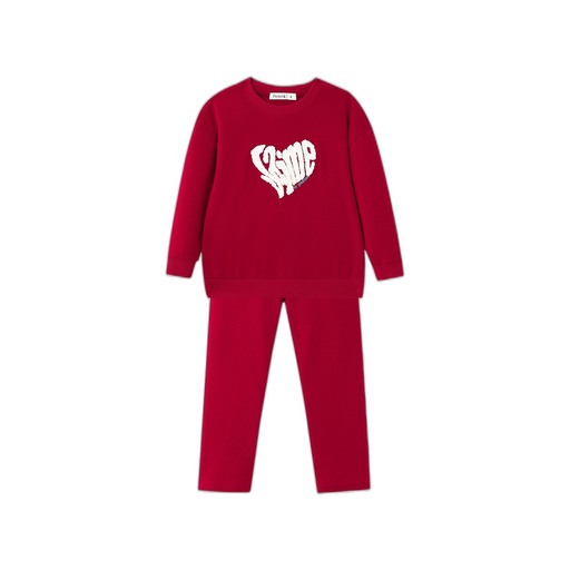 [F26-GP602-RD] JAIME LE PASTEL EMBLEM PAJAMA