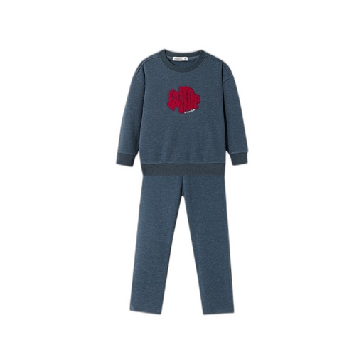 [F26-BP602-IN] JAIME LE PASTEL EMBLEM PAJAMA