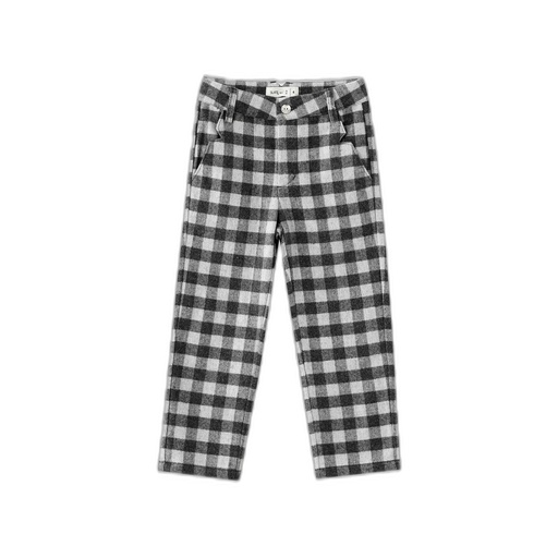 [F26-MBP602-GC] CHECKERED DRESS PANT