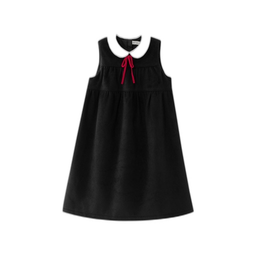 [F26-MJ606-BK] PETER PAN COLLARED WOOL JUMPER
