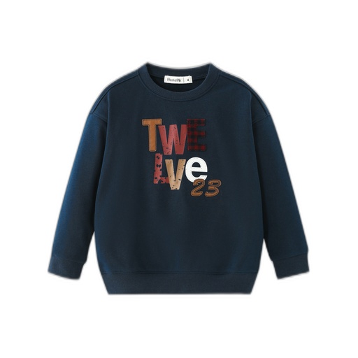 [F26-WUT601-NV] TWELVE 23 SWEATSHIRT