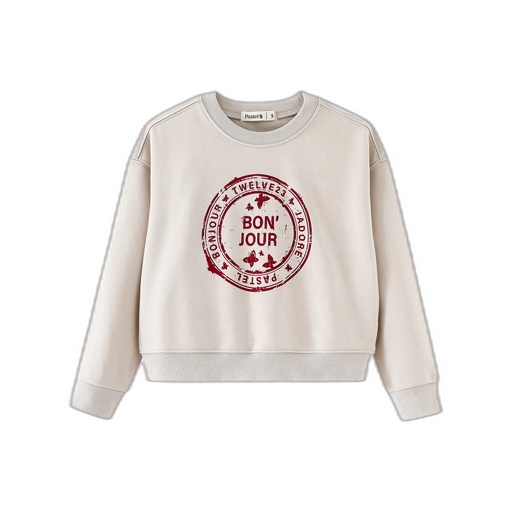 [F26-WGT602-ST] BONJOUR ICON SWEATSHIRT