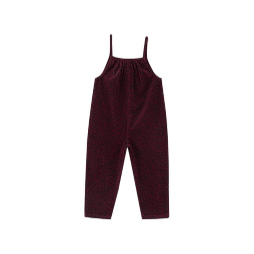 [F26-WBG606-BG] BUTTERFLY PRINTED CORDUROY ROMPER