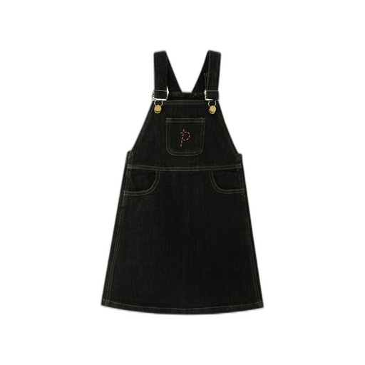[F26-WJ602-BD] PINAFORE JUMPER WITH CENTER POCKET