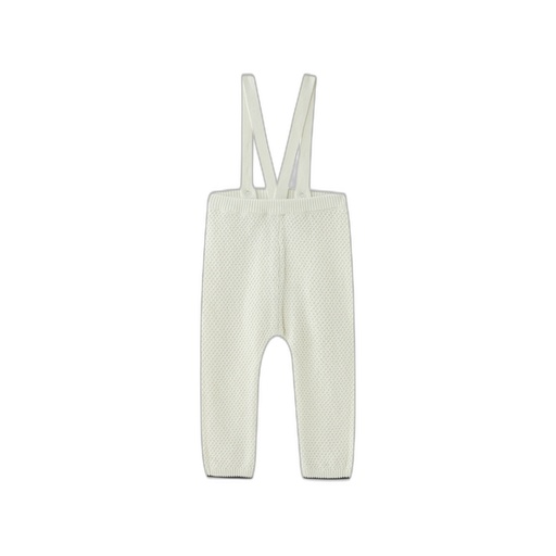 [F26-MBU601-CR] SEED STITCH SUSPENDER LEGGING