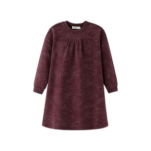[F26-WD603-BG] HIGH YOKE TIE DYE DRESS