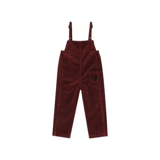 [F26-WBU602-RT] CORDUROY OVERALL WITH POCKETS