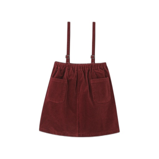 [F26-WJ604-RT] THIN STRAPPED CORDUROY JUMPER
