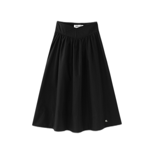 [IF26-S23-BK] V YOKE CIRCLE SKIRT