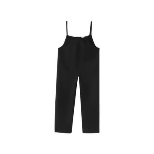 [F26-KBG602-BK] THIN STRAPPED ROMPER