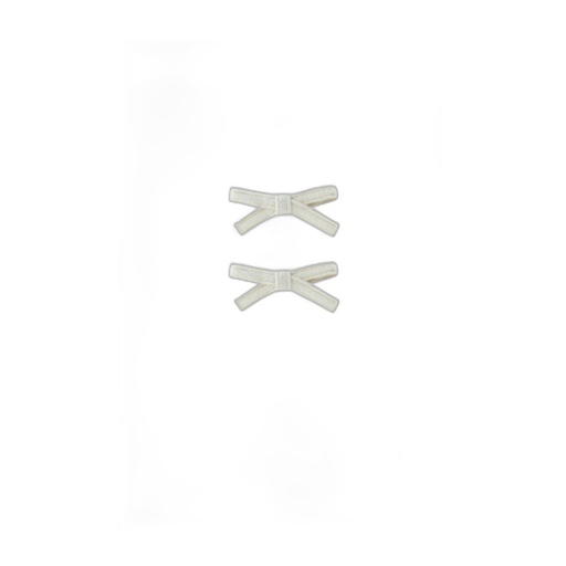 [F26-MAH602-CR-O/S] SMALL WOOL HAIRBOWS