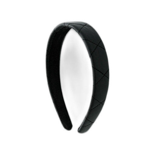 [F26-MAH610-BK-O/S] QUILTED HEADBAND