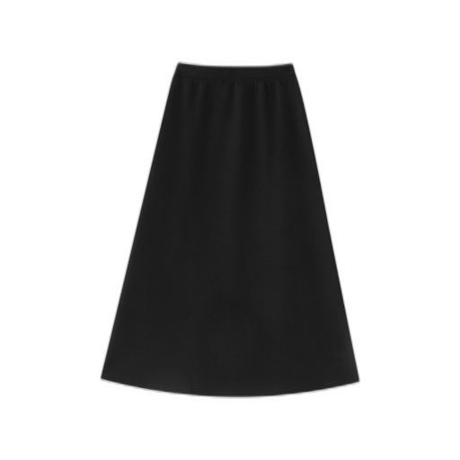 [F26-TR601-BK] TEEN MAXI SKIRT