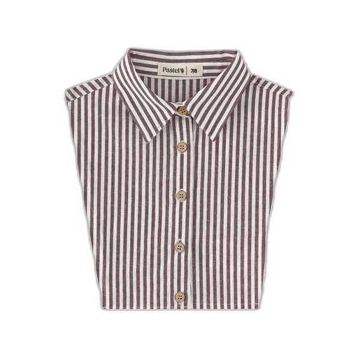 [BS-WAC66-BR] STRIPED BIB COLLAR