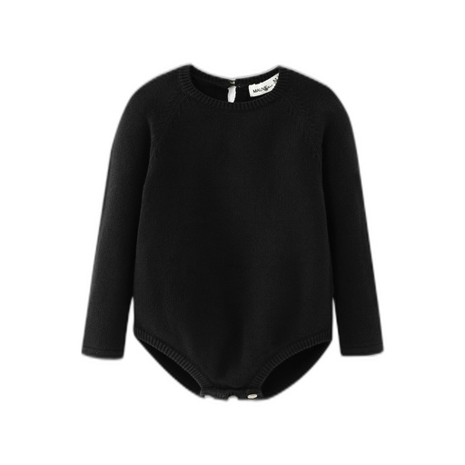 [BS-MBU503-BK] SWEATER ONESIE