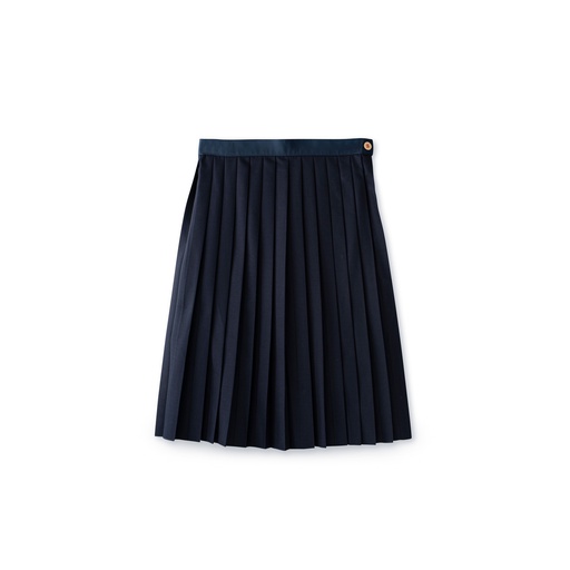 [BS-S6] Grosgrain Pleated Skirt