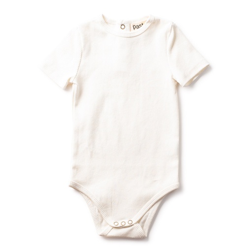 Short Sleeve Ribbed Onesie