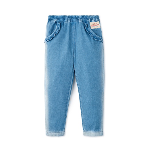 Sunwashed Ruffle Pocket Pant