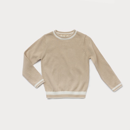Long Sleeve Tip End Sweater