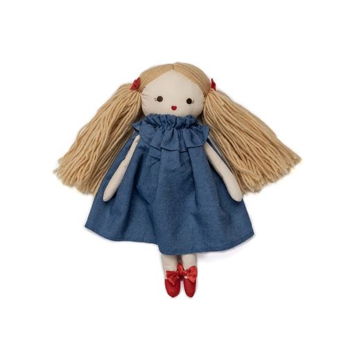 DENIM DRESS DOLL