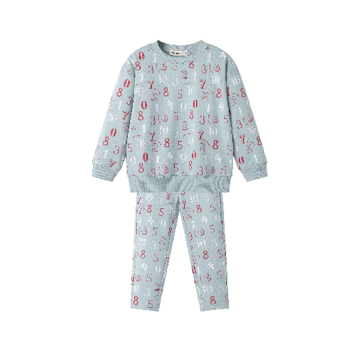 NUMERICAL PRINT PAJAMA