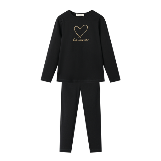 PAJAMA SET WITH HEART